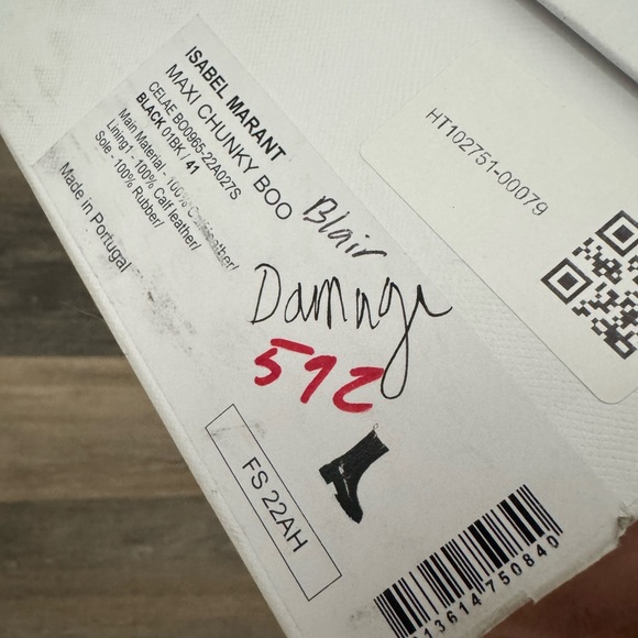 Isabel Marant Black Maxi Chunky Combat Boots size 41 - Picture 2 of 8